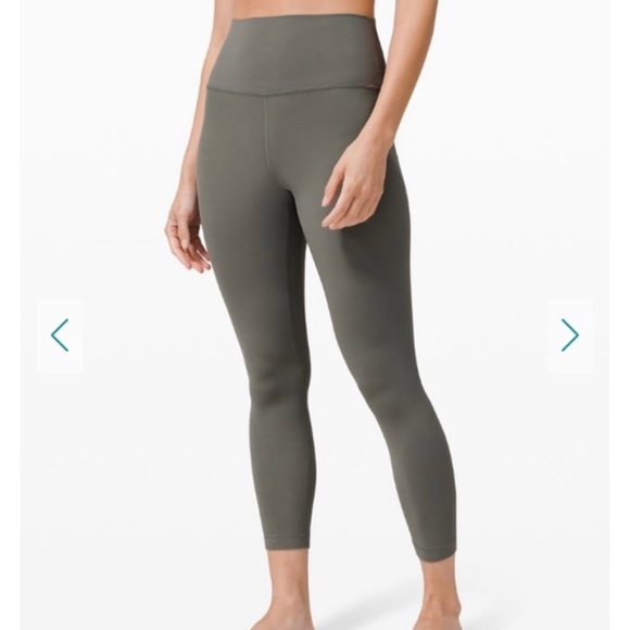 lululemon athletica Pants - Lululemon Align 25" grey sage size 4